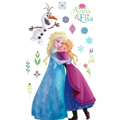Selbstklebende Vlies Wandtattoo Frozen Nordic Summer XXL 127x200 cm ^ Komar Clearance