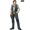 Selbstklebende Vlies Wandtattoo Star Wars XXL Han Solo 127x196 cm ^ Komar Clearance