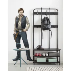 Selbstklebende Vlies Wandtattoo Star Wars XXL Han Solo 127x196 cm ^ Komar Clearance
