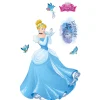 Selbstklebende Vlies Wandtattoo Cinderella XXL 127x200 cm ^ Komar Outlet