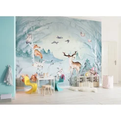 Vlies Fototapete Animal Sleepover 350x280 cm ^ Komar Sale