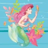 Vlies Fototapete Ariel Little Friends 250x250 cm ^ Komar Online