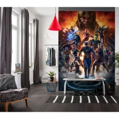Vlies Fototapete Avengers vs Thanos 200x280 cm ^ Komar Online