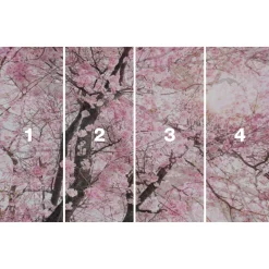 Vlies Fototapete Bloom 400x250 cm ^ Komar Hot