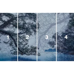 Vlies Fototapete Blue Waters 400x250 cm ^ Komar Online