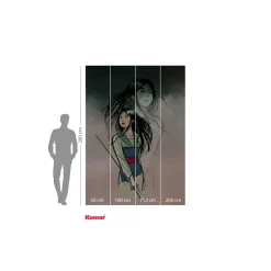 Vlies Fototapete Brave Mulan 200x280 cm ^ Komar Sale