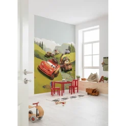 Vlies Fototapete Cars Camping 200x280 cm ^ Komar New