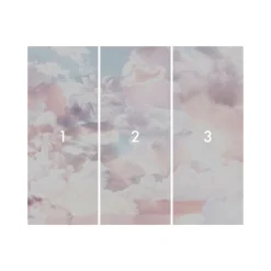 Vlies Fototapete Clouds 300x250 cm ^ Komar New