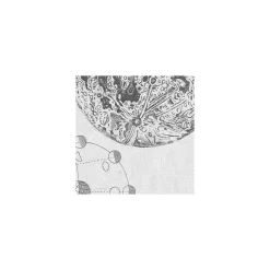 Vlies Fototapete Cosmos Sketch 300x280 cm ^ Komar Clearance