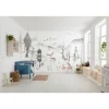 Vlies Fototapete Cozy Woods 400x280 cm ^ Komar Best