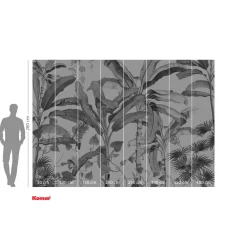 Vlies Fototapete Croissances Monochrome 400x280 cm ^ Komar Online