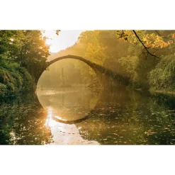 Vlies Fototapete Devil's Bridge 400x250 cm ^ Komar New