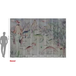 Vlies Fototapete Dino Playground 400x280 cm ^ Komar