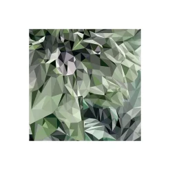 Vlies Fototapete Emerald Flowers 300x280 cm ^ Komar Hot