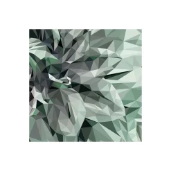 Vlies Fototapete Emerald Flowers 300x280 cm ^ Komar Hot