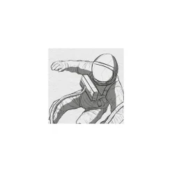 Vlies Fototapete Extraordinary Astronauts 400x280 cm ^ Komar Best
