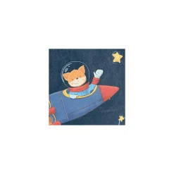 Vlies Fototapete Friends in Space 350x280 cm ^ Komar Best