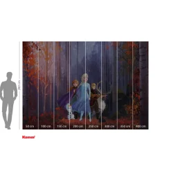 Vlies Fototapete Frozen Autumn Glade 400x280 cm ^ Komar Online