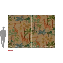Vlies Fototapete Giraffe Crew 400x280 cm ^ Komar Clearance