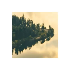 Vlies Fototapete Gold Mountains 400x250 cm ^ Komar Discount