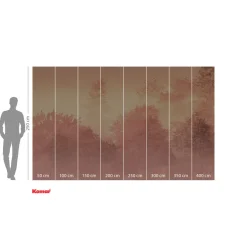 Vlies Fototapete Heartwood 400x250 cm ^ Komar New