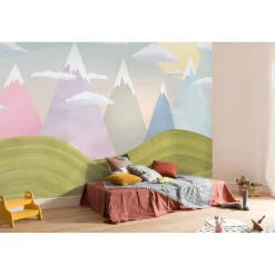 Vlies Fototapete Hilltops 400x280 cm ^ Komar New