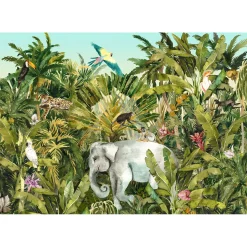 Vlies Fototapete Jungle Expedition 400x280 cm ^ Komar Discount