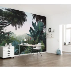 Vlies Fototapete Jungle Morning 400x250 cm ^ Komar New