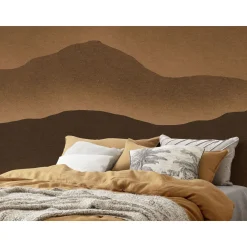 Vlies Fototapete Macchiato Mountains 300x250 cm ^ Komar Hot