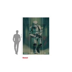Vlies Fototapete Mandalorian Stormtrooper Print 200x280 cm ^ Komar Outlet