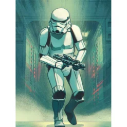 Vlies Fototapete Mandalorian Stormtrooper Print 200x280 cm ^ Komar Outlet