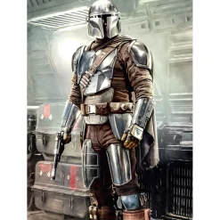 Vlies Fototapete Mandalorian Fight Posture 200x280 cm ^ Komar Hot