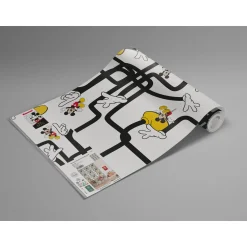 Vlies Fototapete Mickey Mouse Foot Labyrinth 200x280 cm ^ Komar Online
