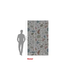 Vlies Fototapete Mickey's gentle shadows 150x250 cm ^ Komar Outlet
