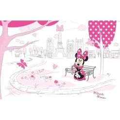 Vlies Fototapete Minnie in Paris 400x250 cm ^ Komar Outlet