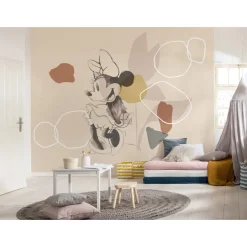 Vlies Fototapete Minnie Soft Shapes 350x280 cm ^ Komar Clearance