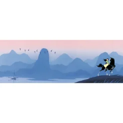 Vlies Fototapete Mulan Hills 300x100 cm ^ Komar Sale