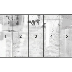 Vlies Fototapete Rhombus Hiding 500x280 cm ^ Komar Online