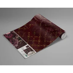 Vlies Fototapete Rouge Intense 350x280 cm ^ Komar Best