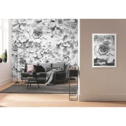 Vlies Fototapete Shades Black and White 400x250 cm ^ Komar Clearance