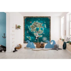 Vlies Fototapete Skull Island 250x250 cm ^ Komar Discount