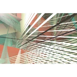 Vlies Fototapete Space Grid Autumn 400x250 cm ^ Komar Best