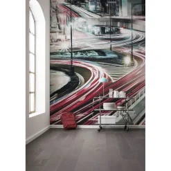 Vlies Fototapete Speed Painting 400x250 cm ^ Komar New