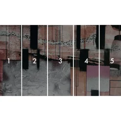Vlies Fototapete Squares Dropping 500x280 cm ^ Komar Hot