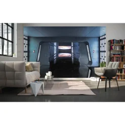 Vlies Fototapete Star Wars Death Star Floor 400x250 cm ^ Komar