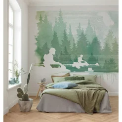 Vlies Fototapete Star Wars Endor Speeders 350x280 cm ^ Komar Clearance