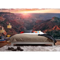 Vlies Fototapete The Canyon 400x250 cm ^ Komar Discount