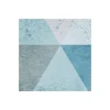 Vlies Fototapete Triangles Blue 400x250 cm ^ Komar Outlet