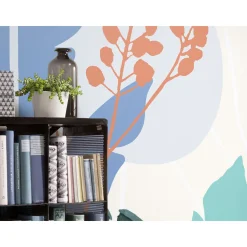 Vlies Fototapete Tropical Shapes 300x280 cm ^ Komar Online