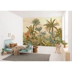 Vlies Fototapete Tropical Vintage Garden 400x280 cm ^ Komar Discount